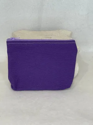 Utility Zipper Bag - Purple