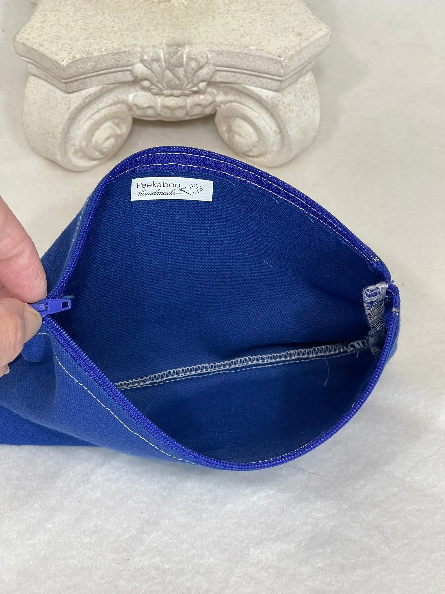 Utility Zipper Bag - Royal Blue
