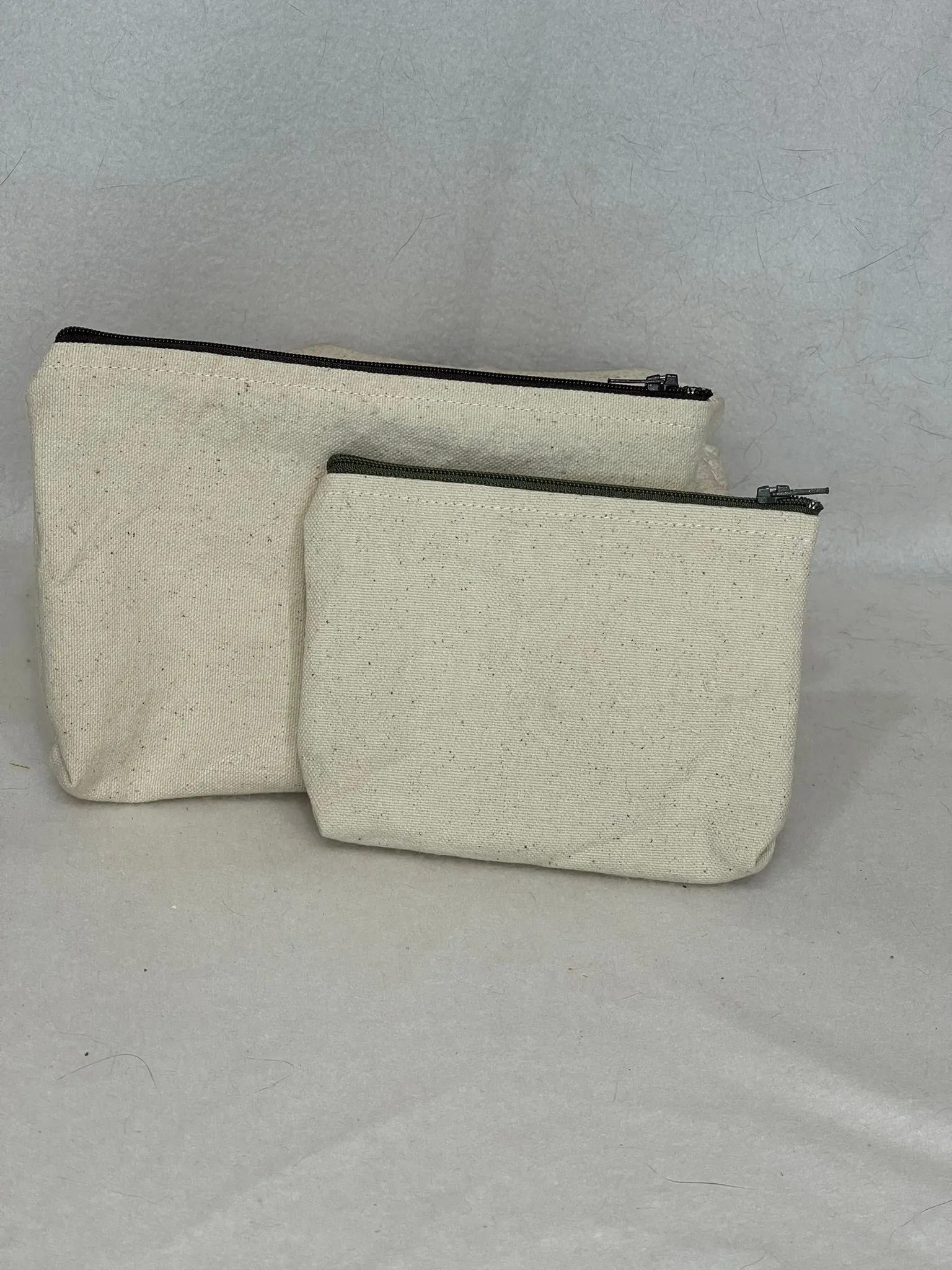 Utility Zipper Bag - White
