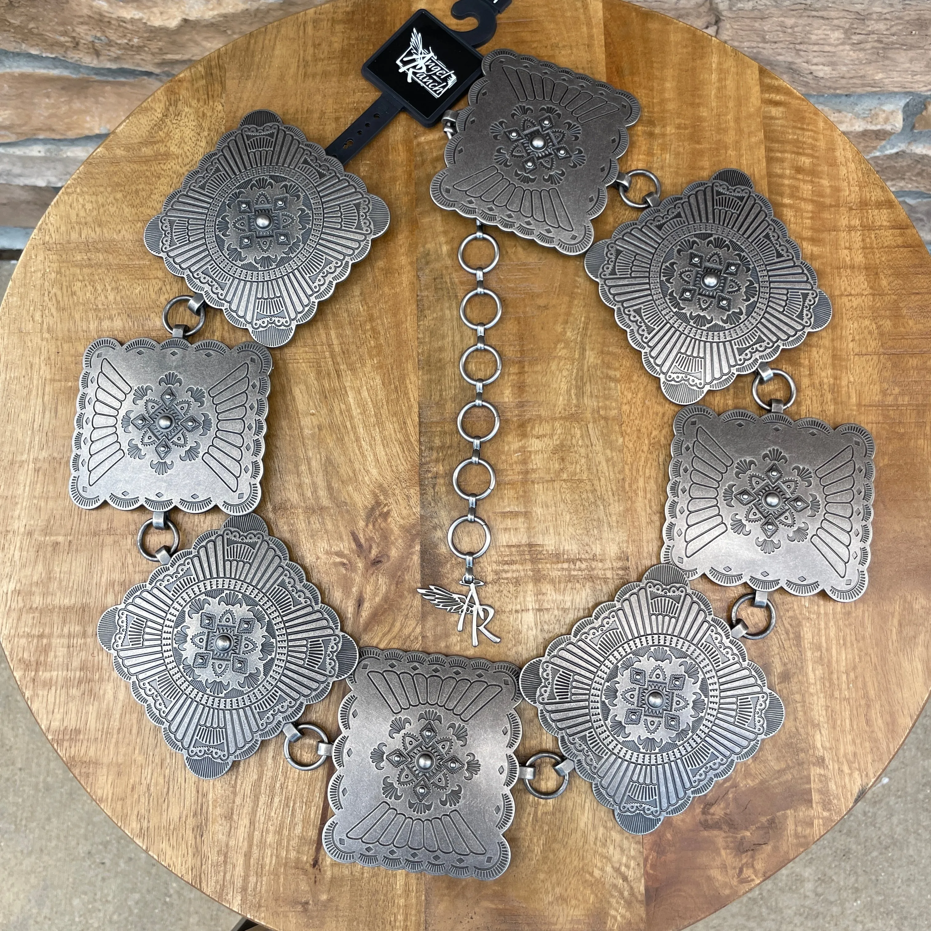 Vanessa Silver Concho Belt