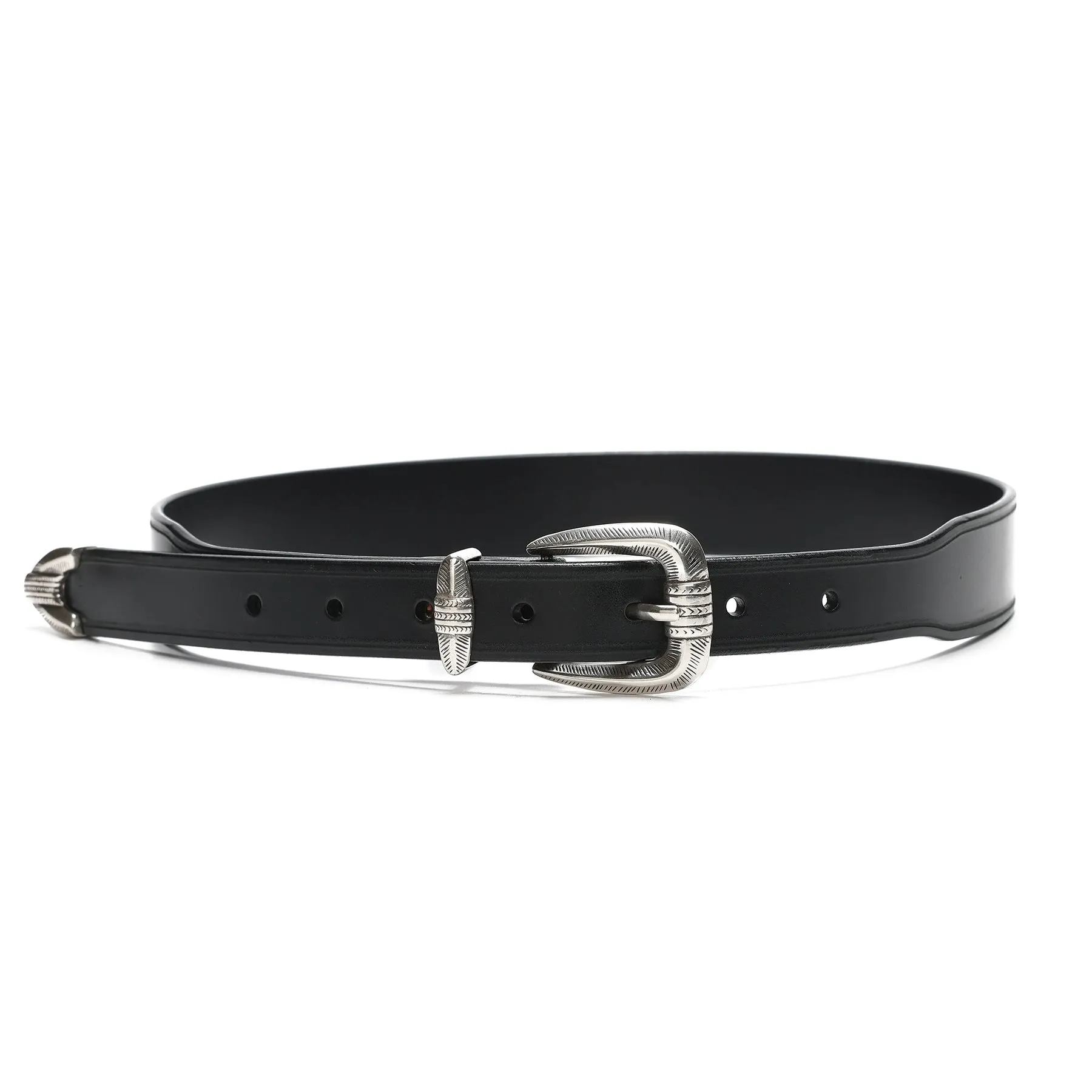Vegetable-Tanned Leather Belt