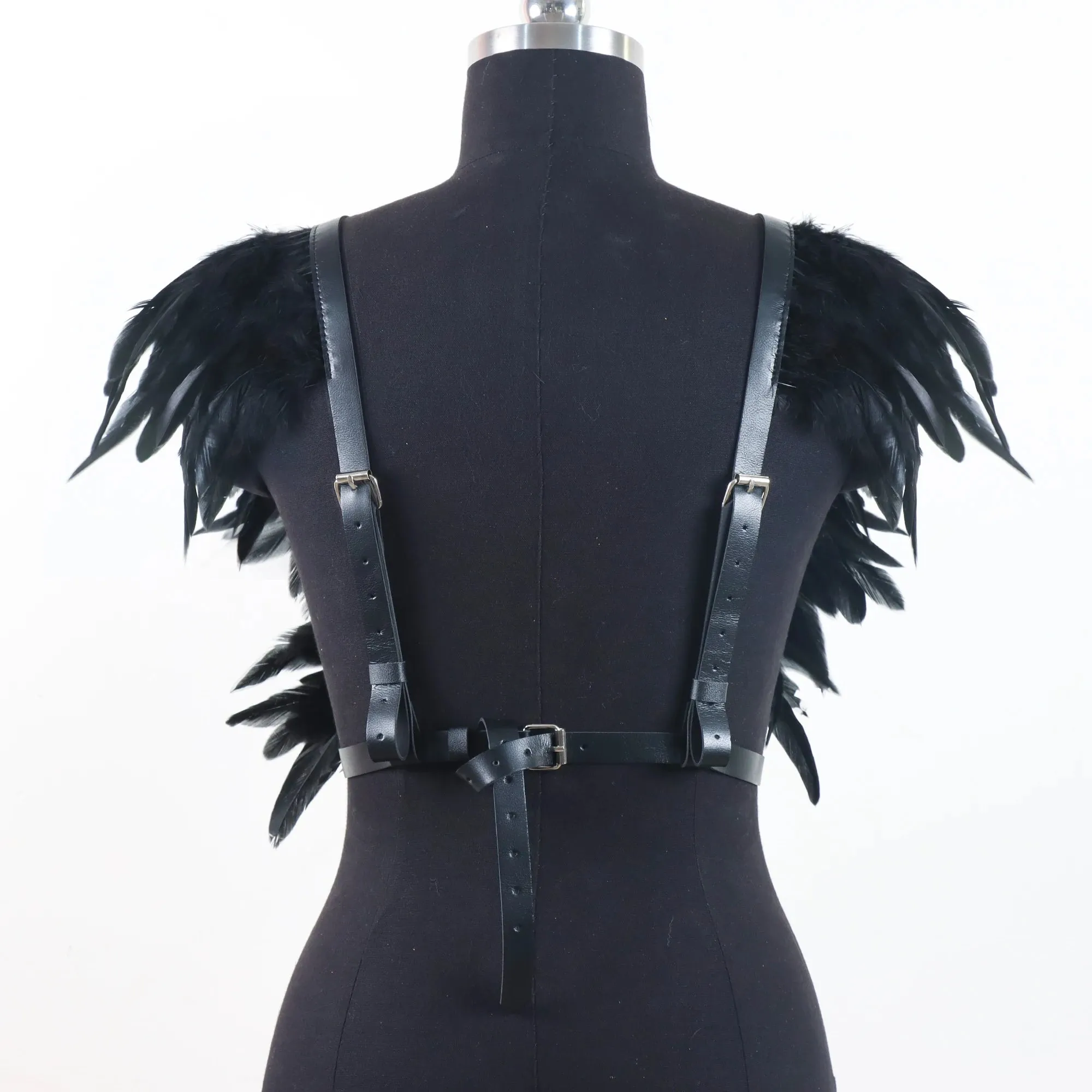 Vintage Medieval Feather Belt