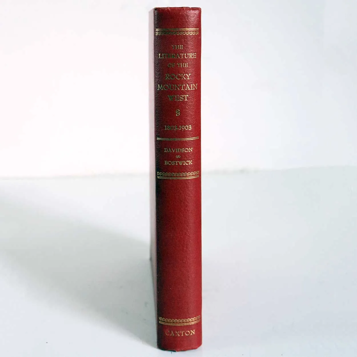 Vintage Signed Book: The Literature of the Rocky Mountain West 1803-1903 by Levette J. Davidson