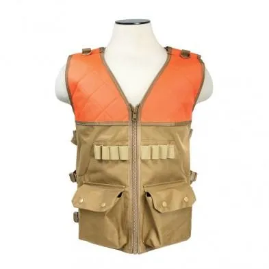 Vism Orange and Tan Hunting Vest