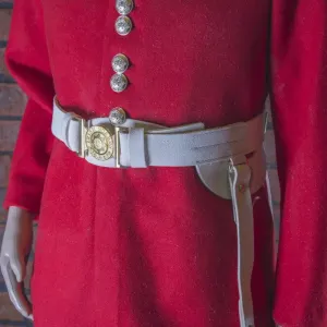 Waist Belt Buff Leather No 2 British Army