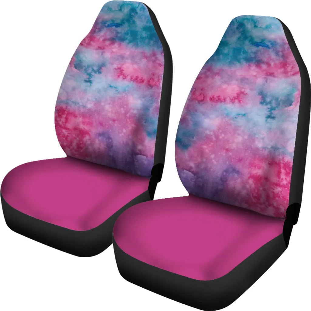 Watercolor Pink Car Seat Covers (Set of 2)