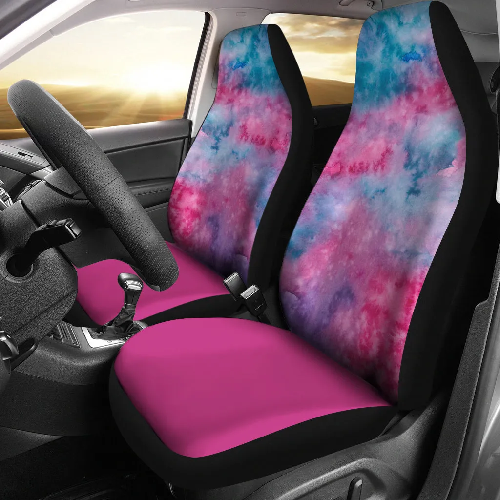 Watercolor Pink Car Seat Covers (Set of 2)