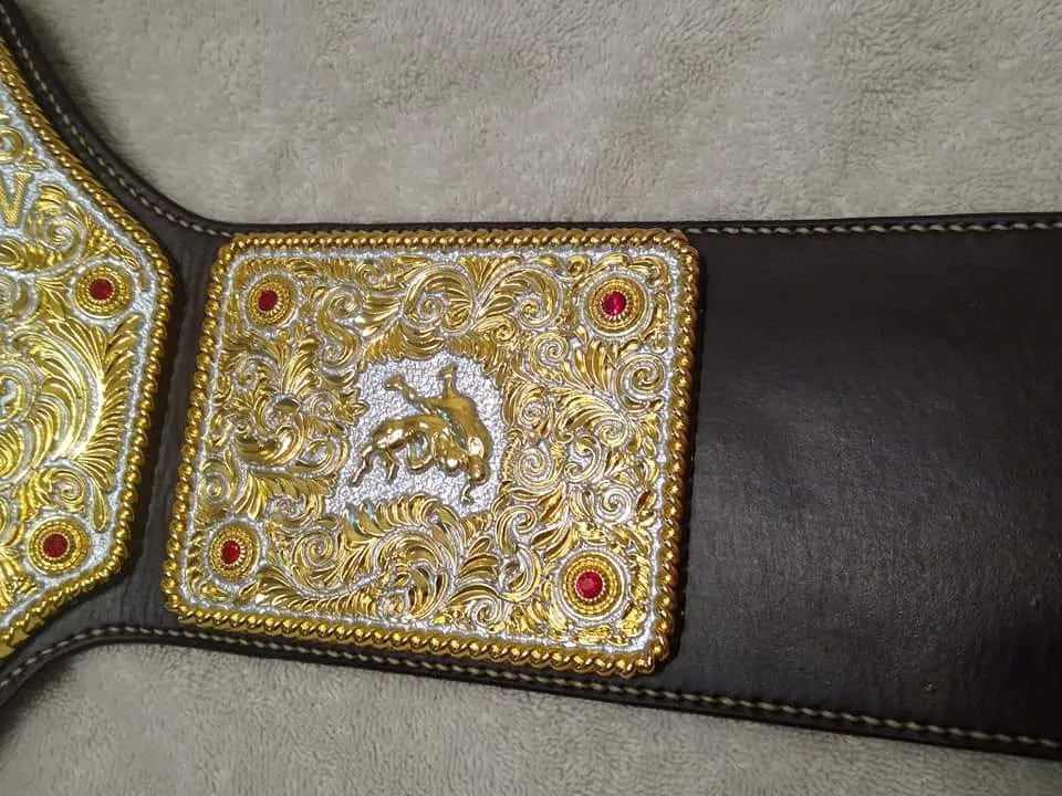 WCW Big Gold Heavyweight Championship Title Belt Replica