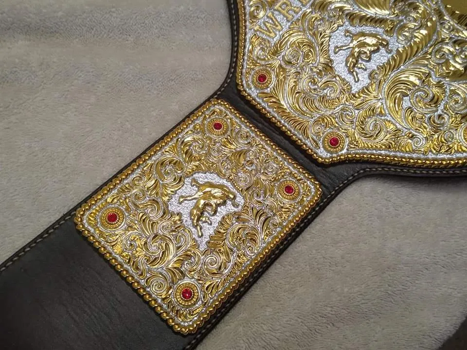 WCW Big Gold Heavyweight Championship Title Belt Replica