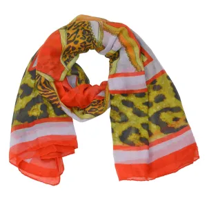 Wendi Animal Print Scarf