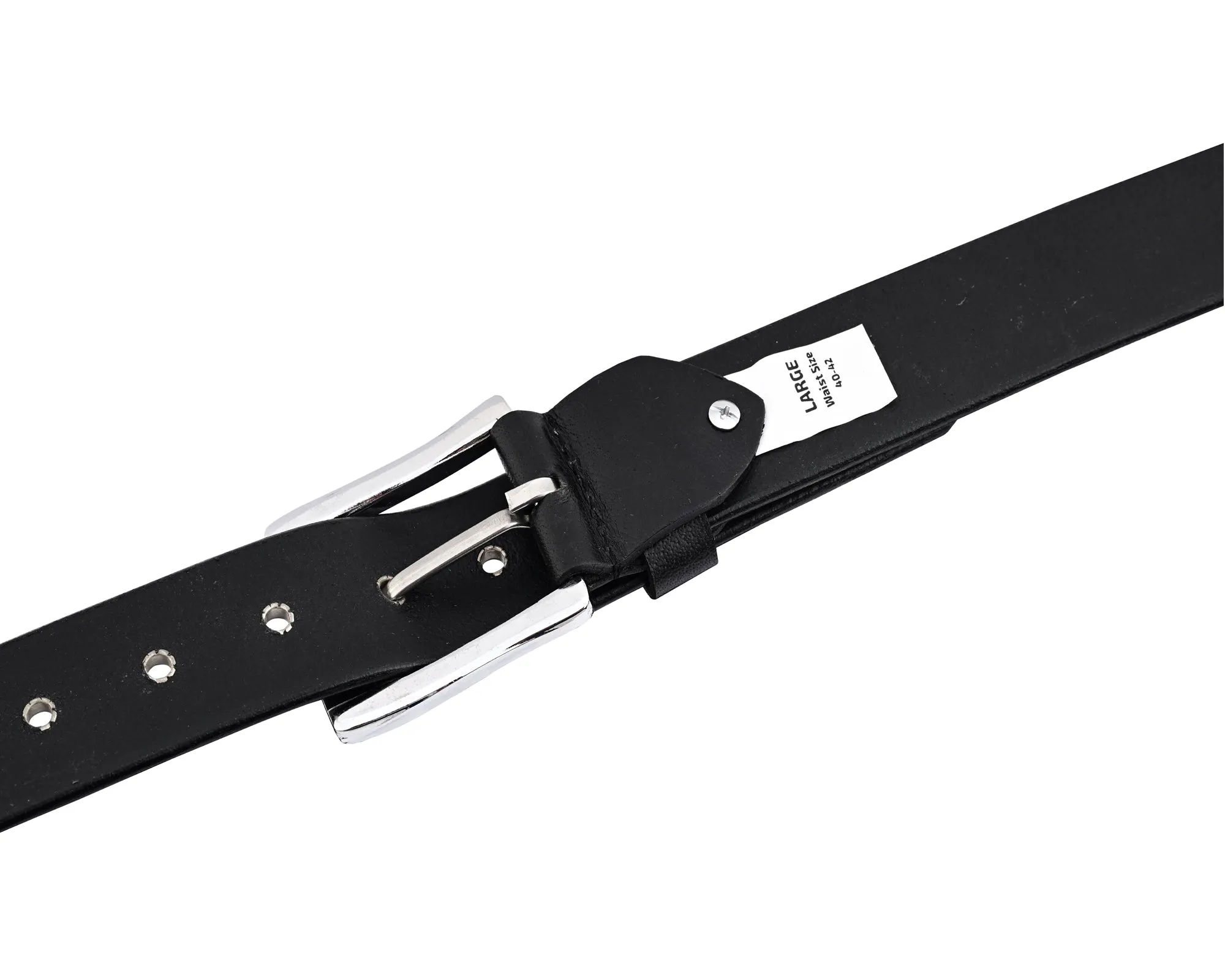 Western Concho Genuine Leather Belts Laced Biker Style