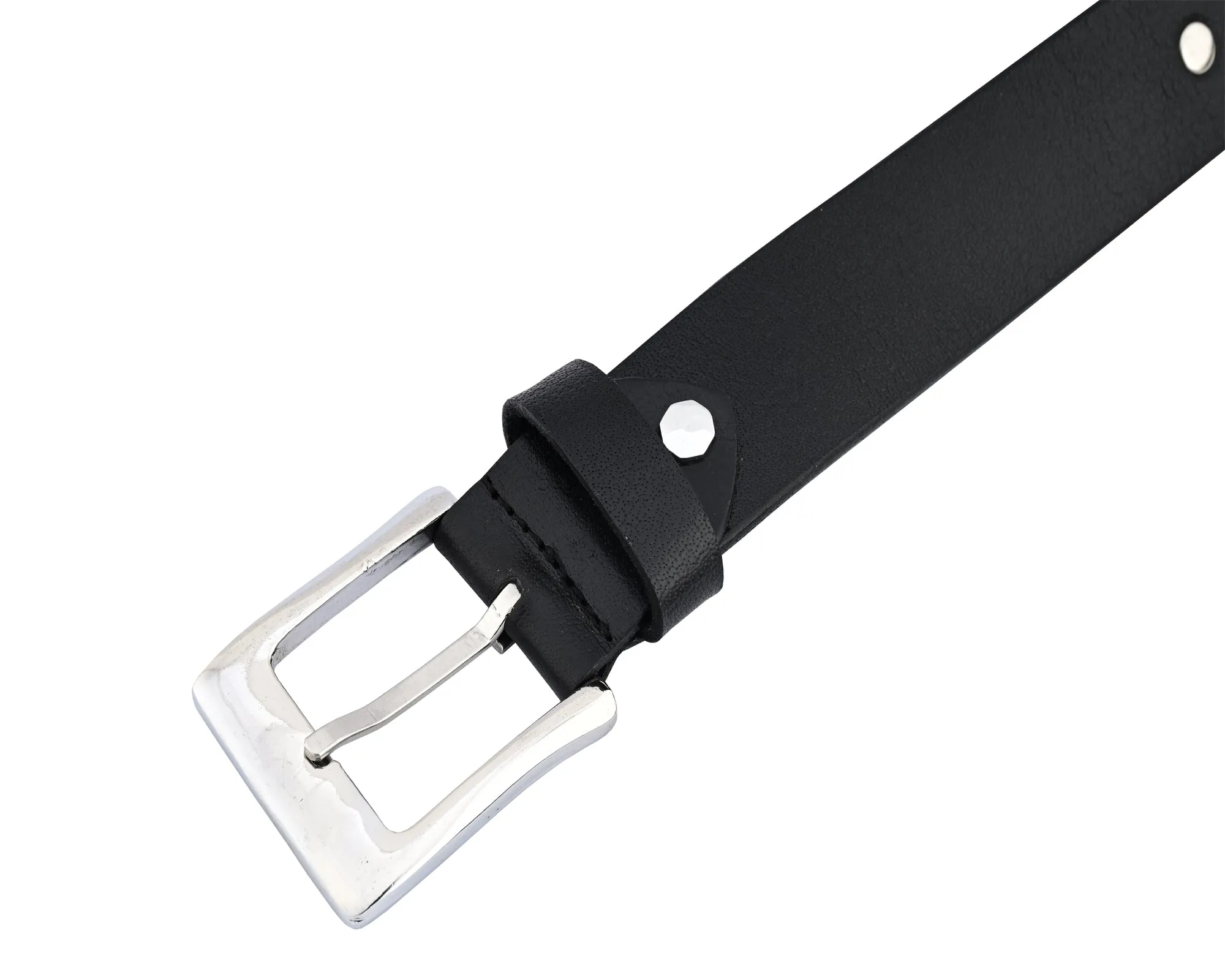 Western Concho Genuine Leather Belts Laced Biker Style
