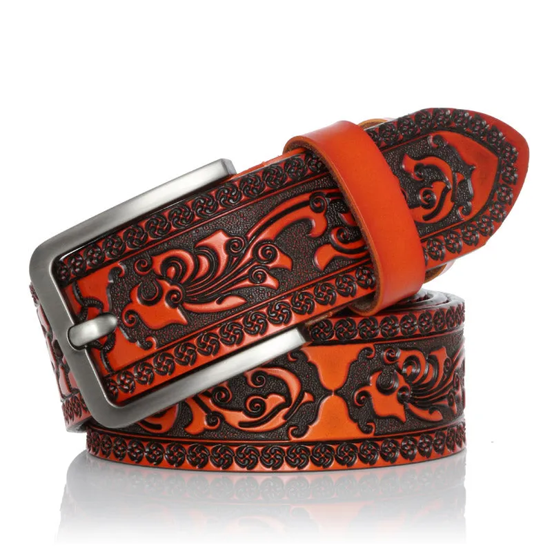 Western Leather Belts