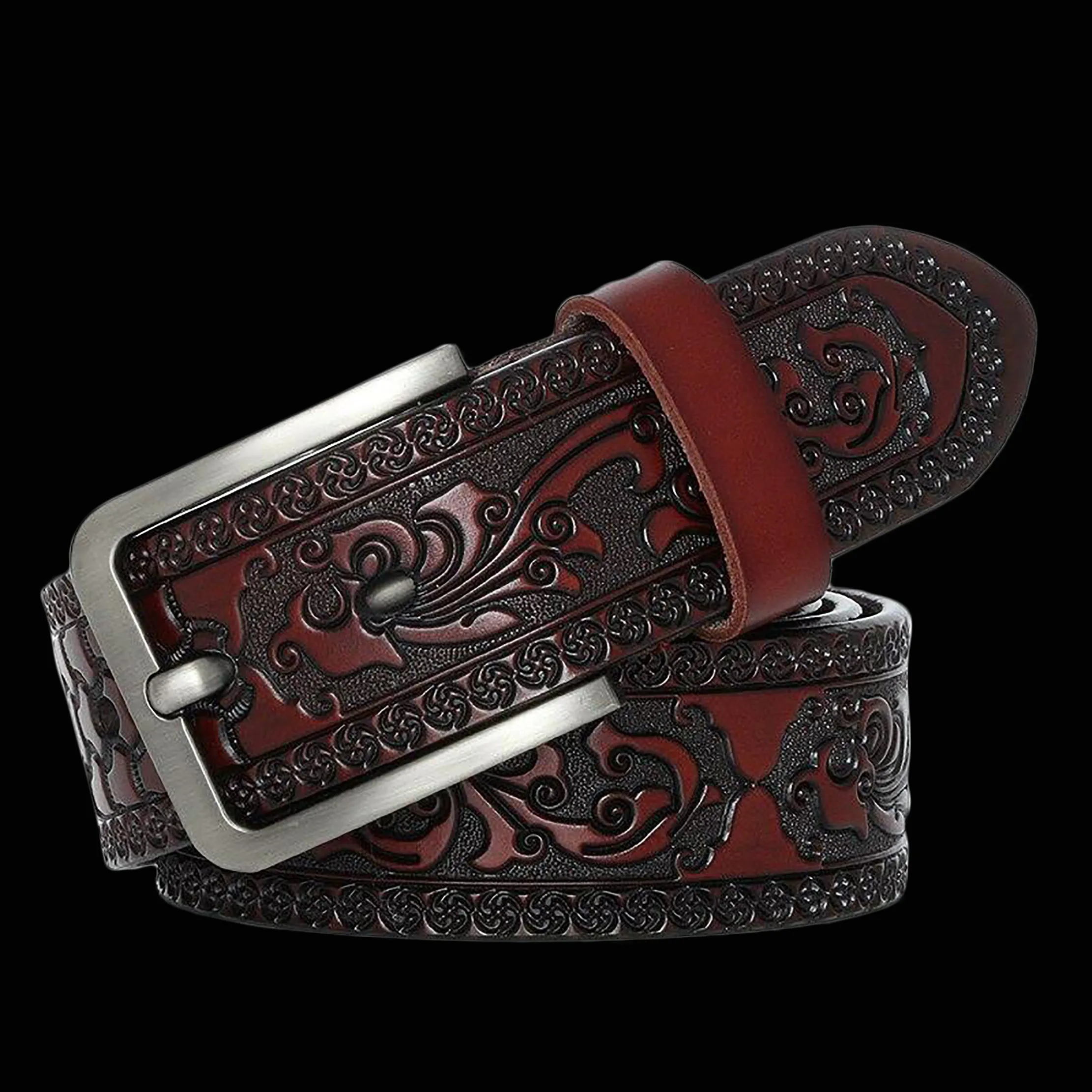 Western Leather Belts