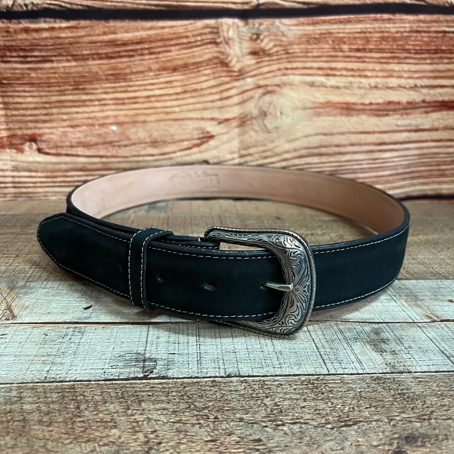Women's Western Sunflower Leather Belt Cinto Girasol Est.  808