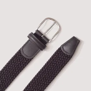 Woven Belt - Dark Brown