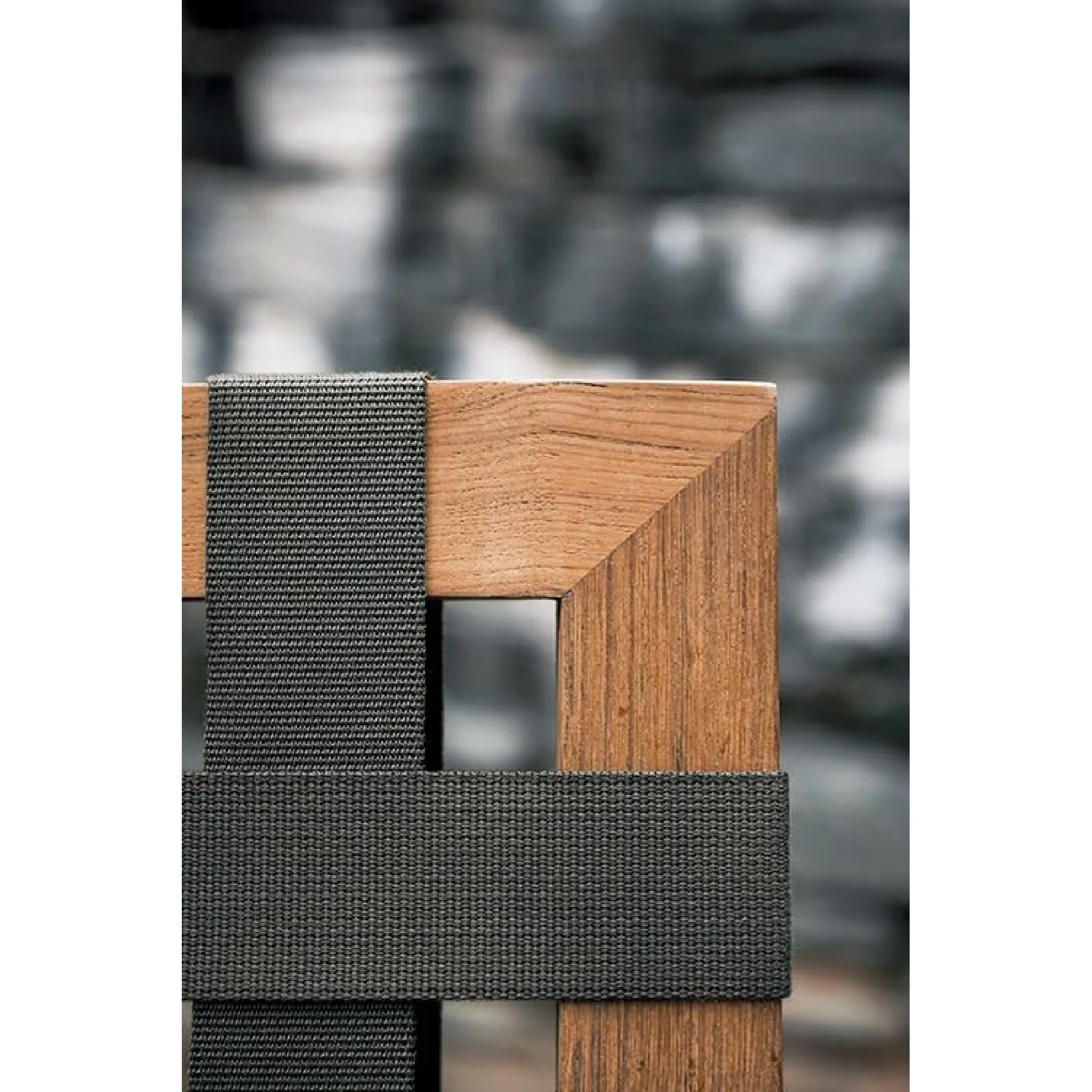 Woven Belt Outdoor Lounge Chair | Roda Network