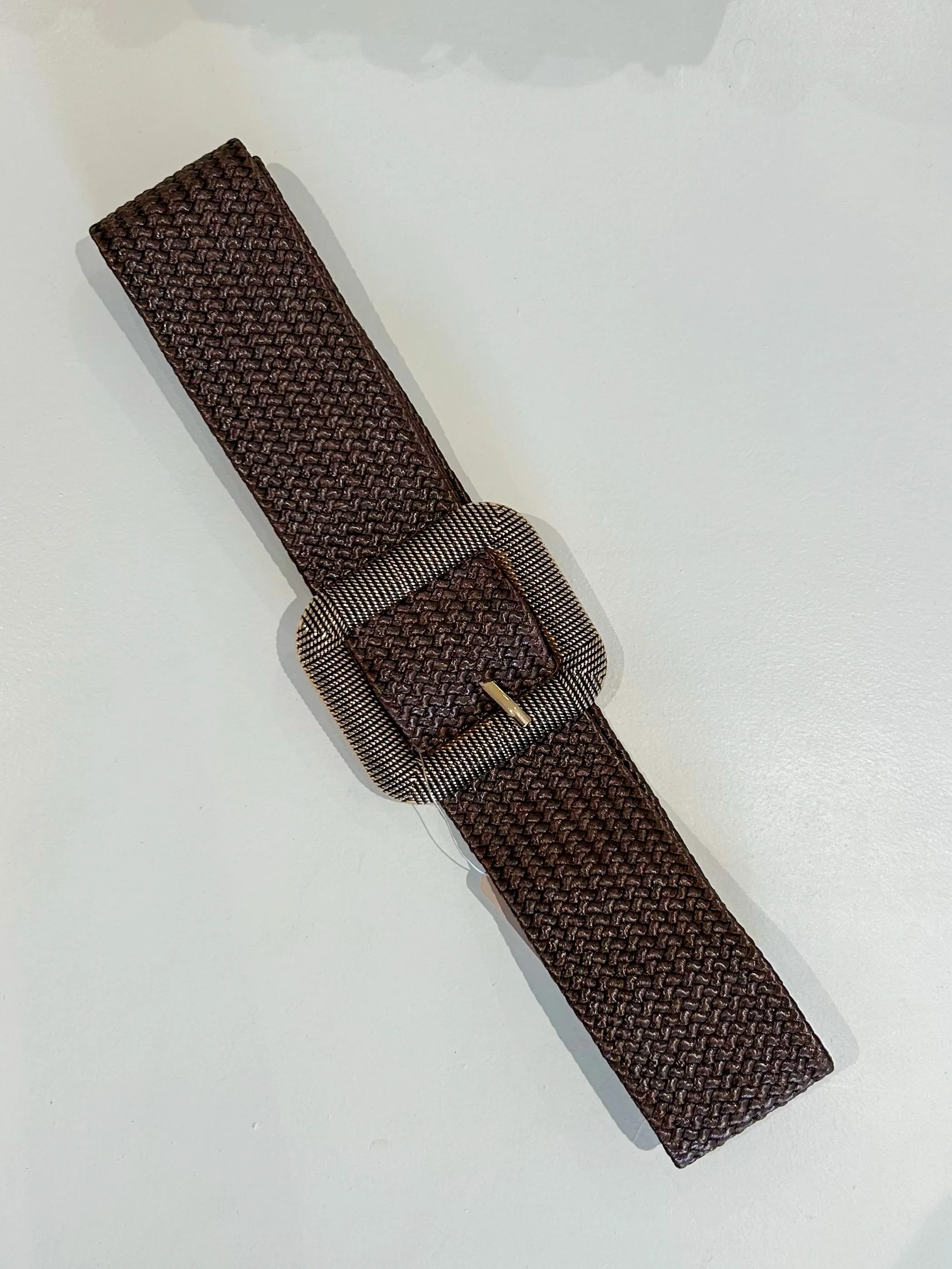 Woven Square Buckle Belts (5 Colours)