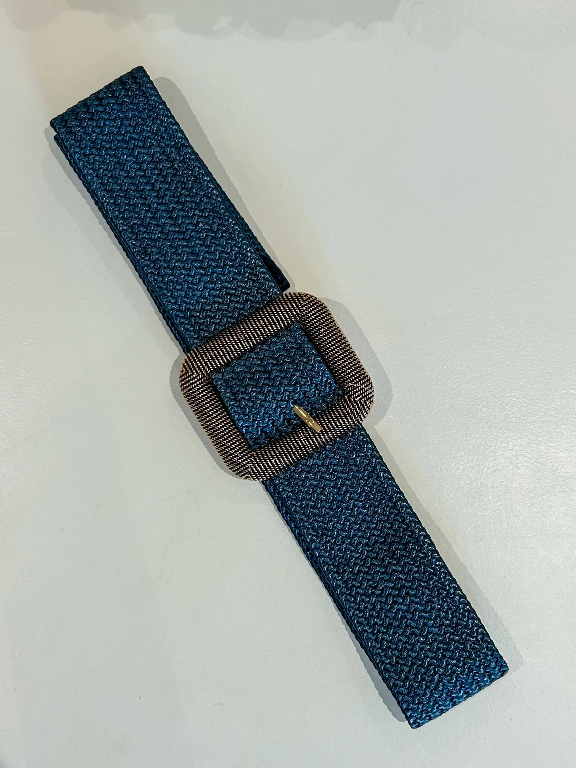 Woven Square Buckle Belts (5 Colours)