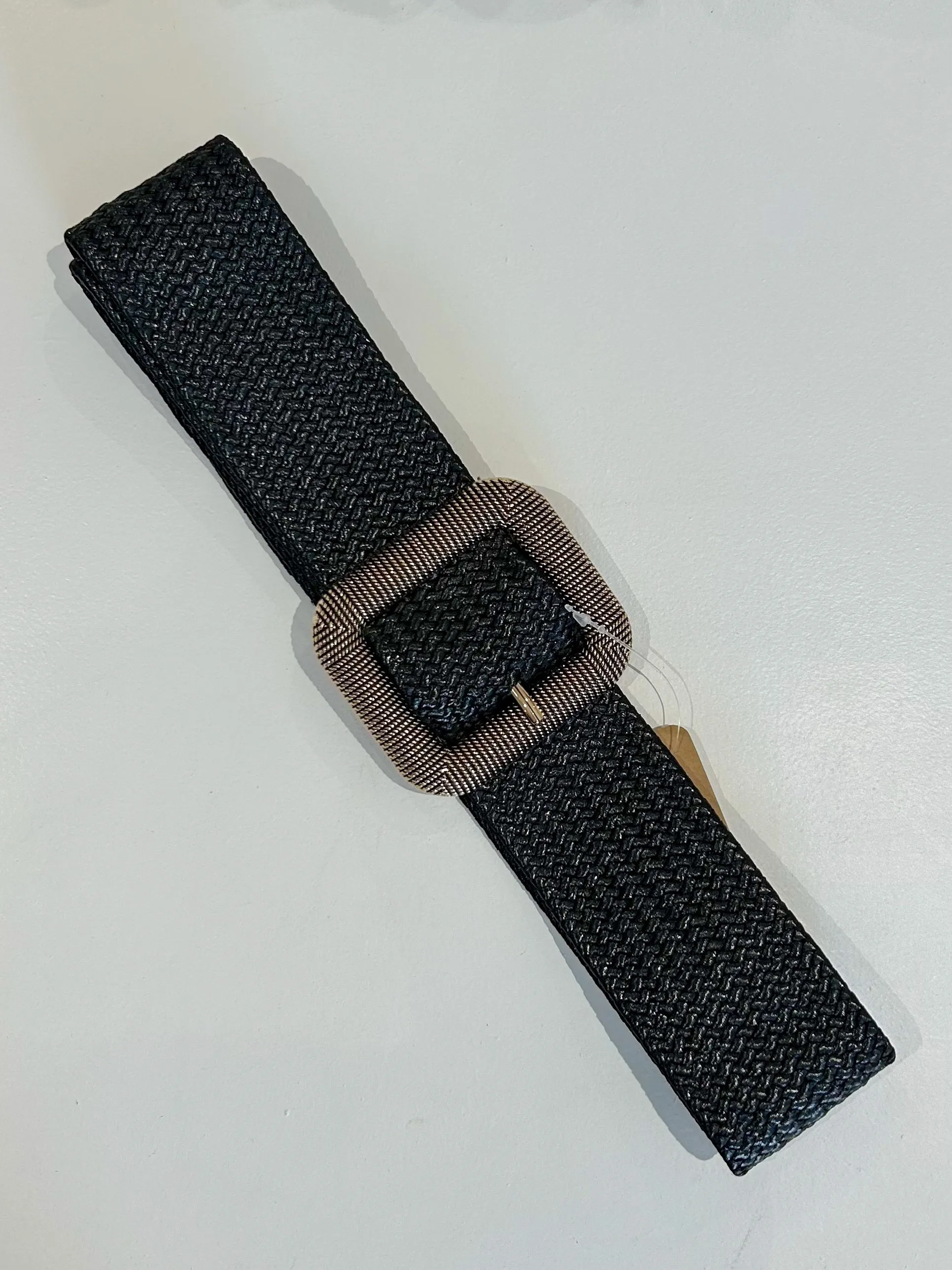 Woven Square Buckle Belts (5 Colours)