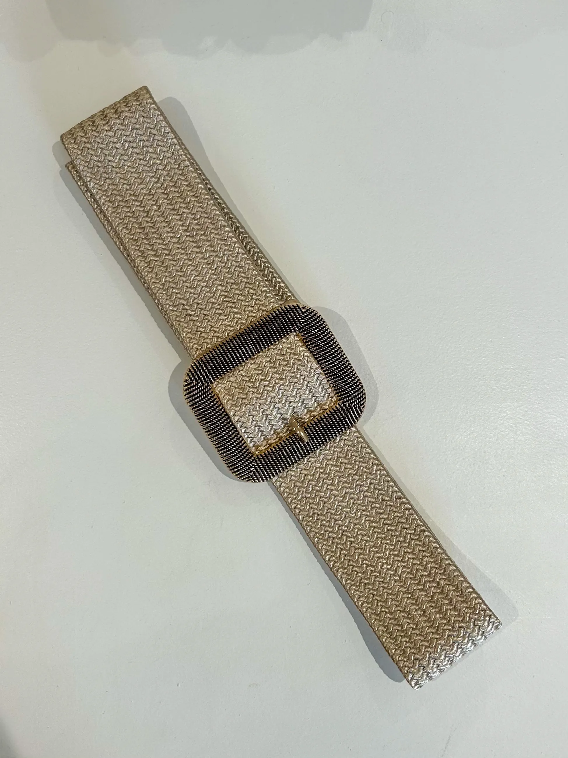 Woven Square Buckle Belts (5 Colours)