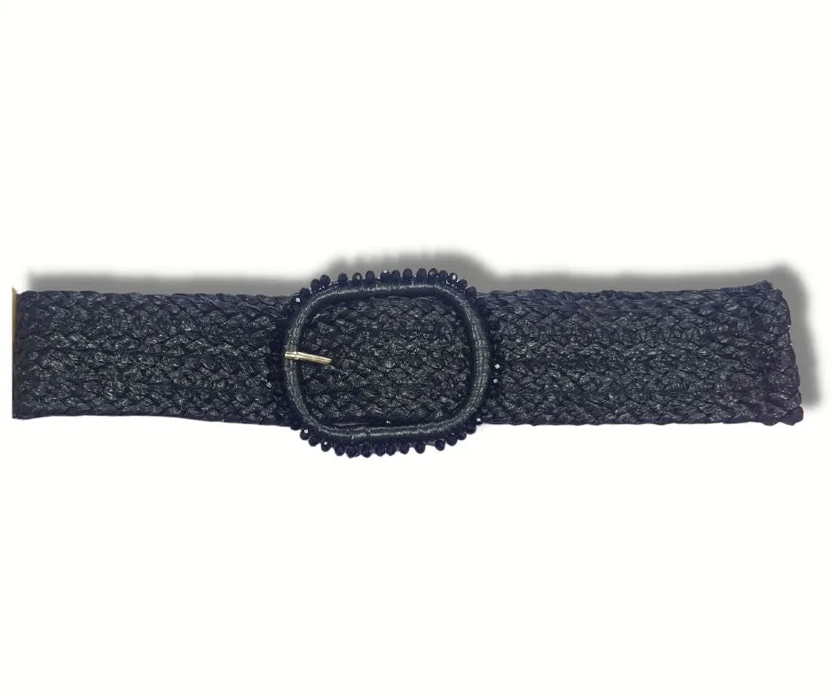 Woven women's belt