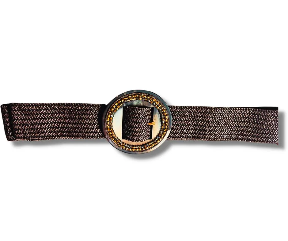 Woven women's belt