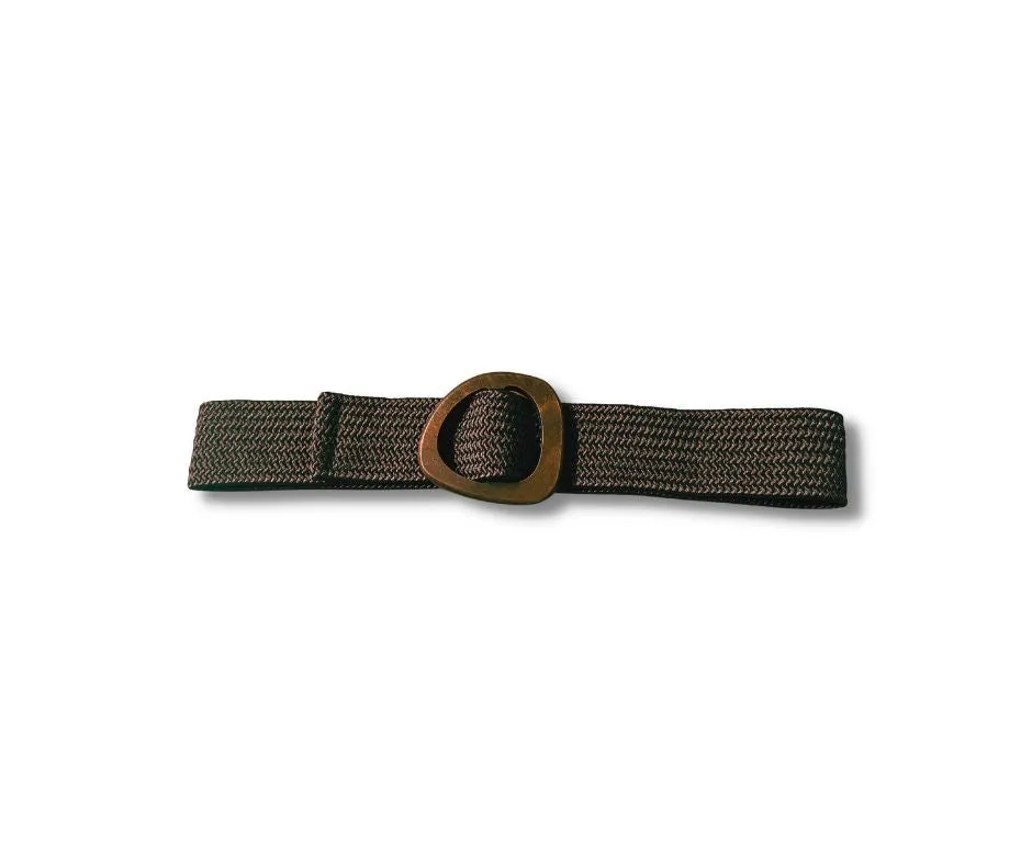 Woven women's belt