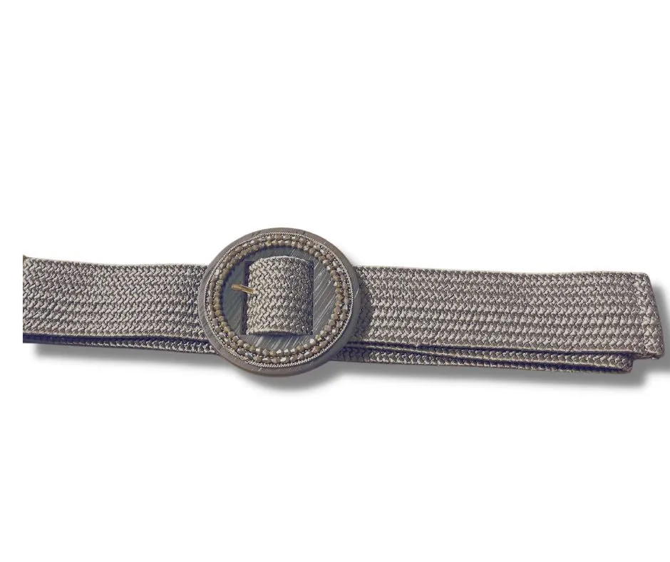 Woven women's belt