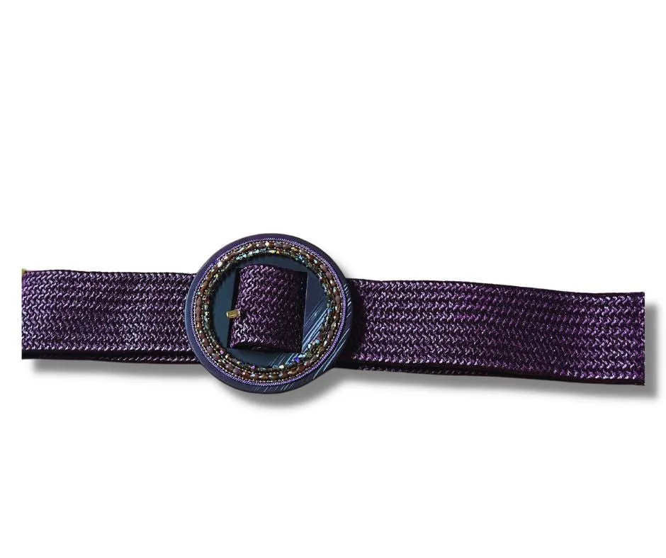 Woven women's belt