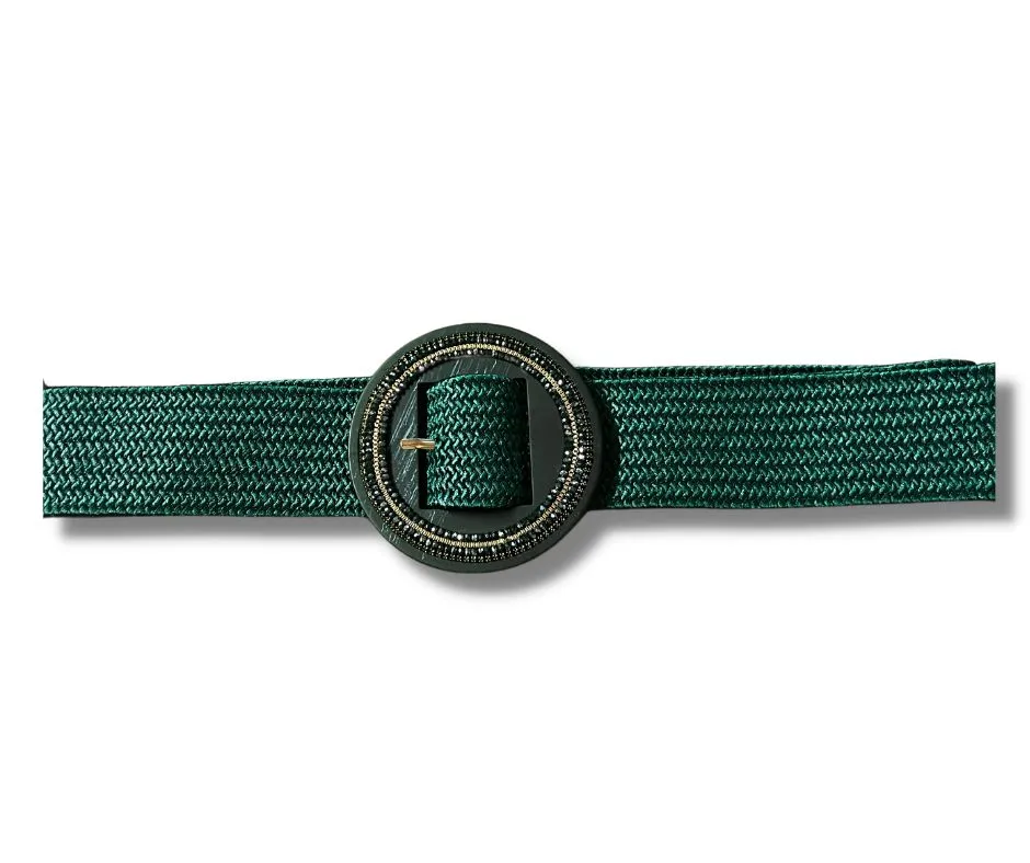Woven women's belt