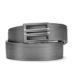 X SERIES BUCKLE  | GRAY TACTICAL NYLON GUN BELT 1.5"