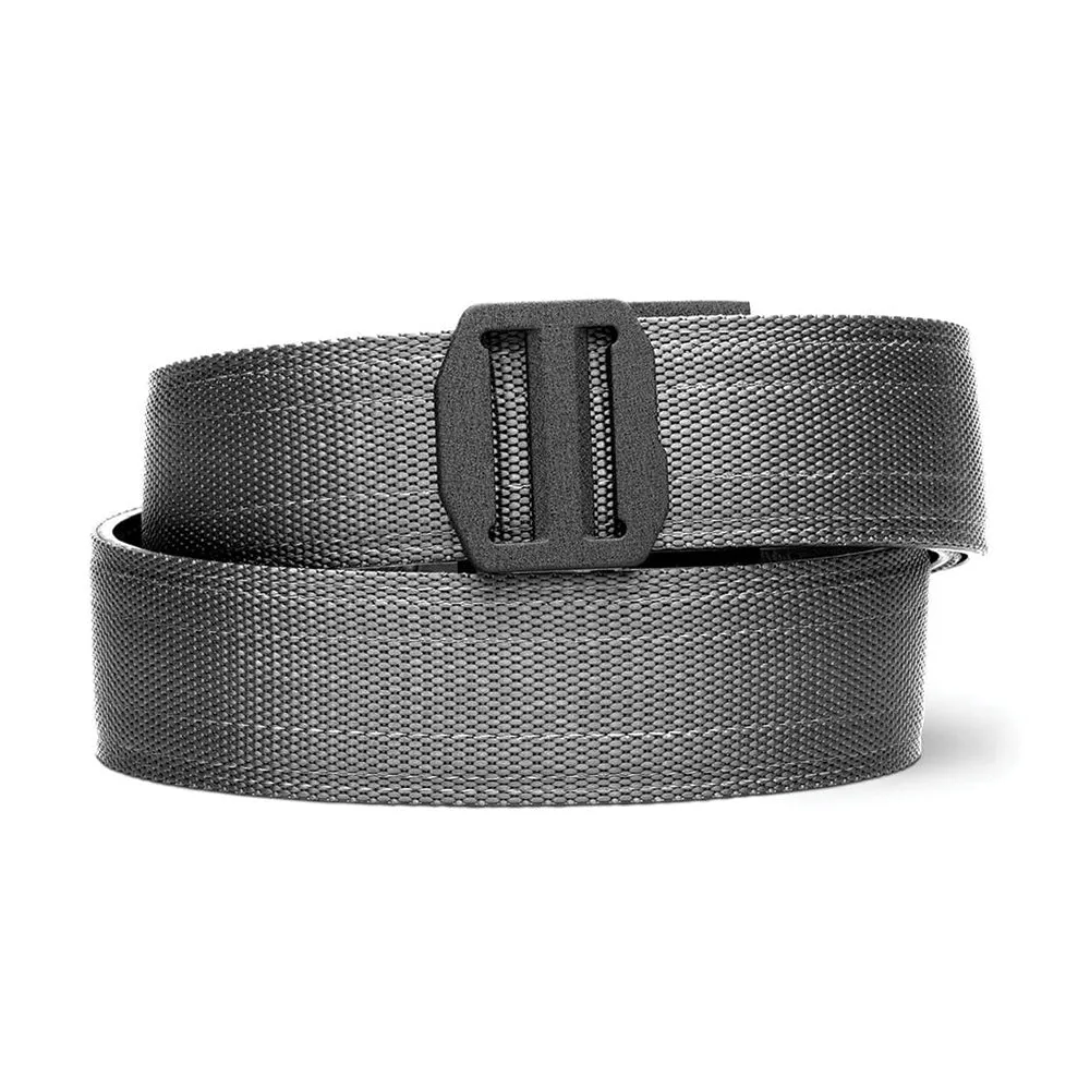 X SERIES BUCKLE  | GRAY TACTICAL NYLON GUN BELT 1.5"