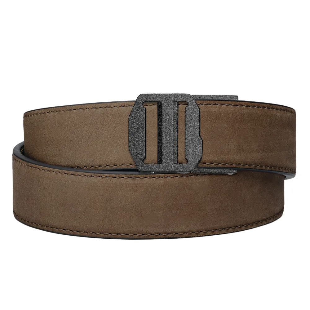 X7 BUCKLE | BUFFALO LEATHER GUN BELT 1.5"