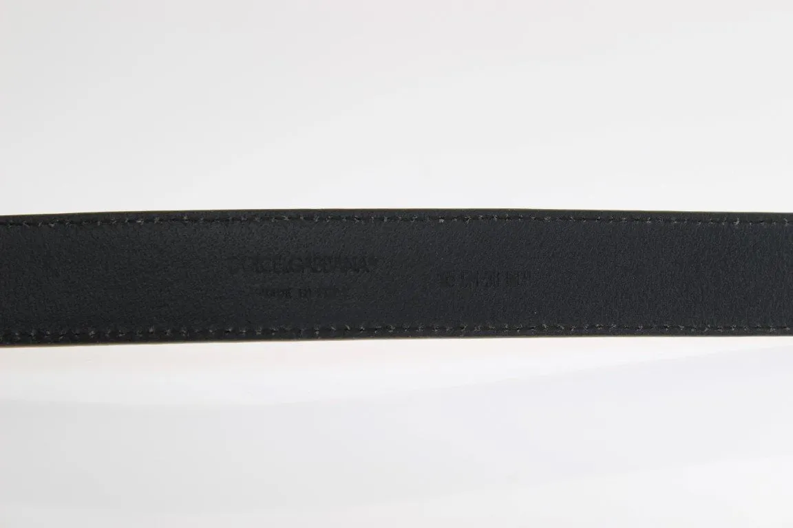 Yellow Leather Gold Buckle Belt