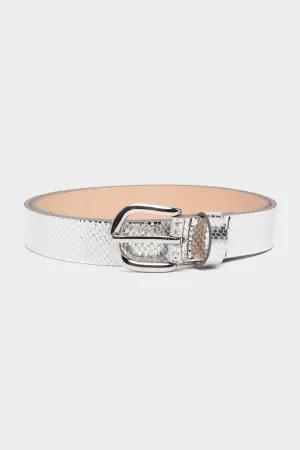 Zap Belt in Silver