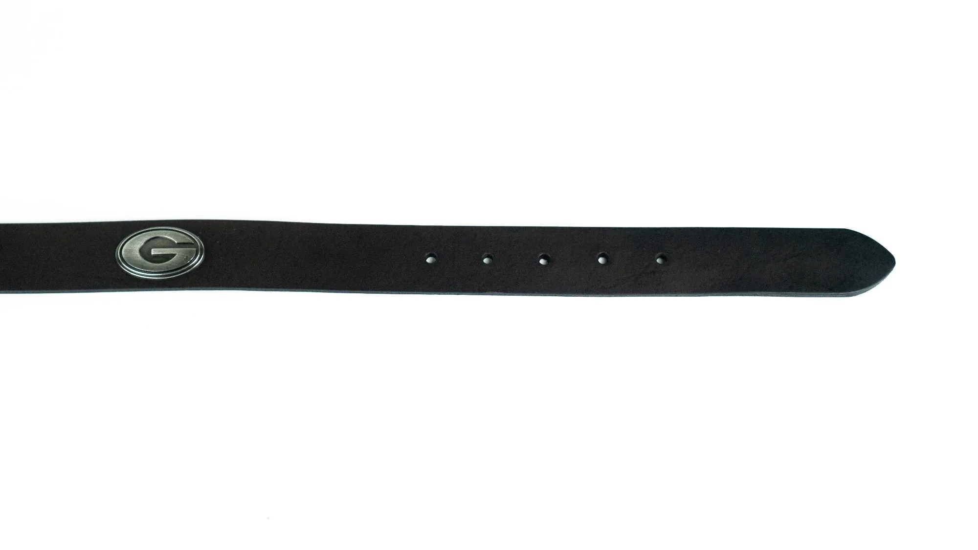 Zep-Pro Georgia Concho Brown Leather Belt