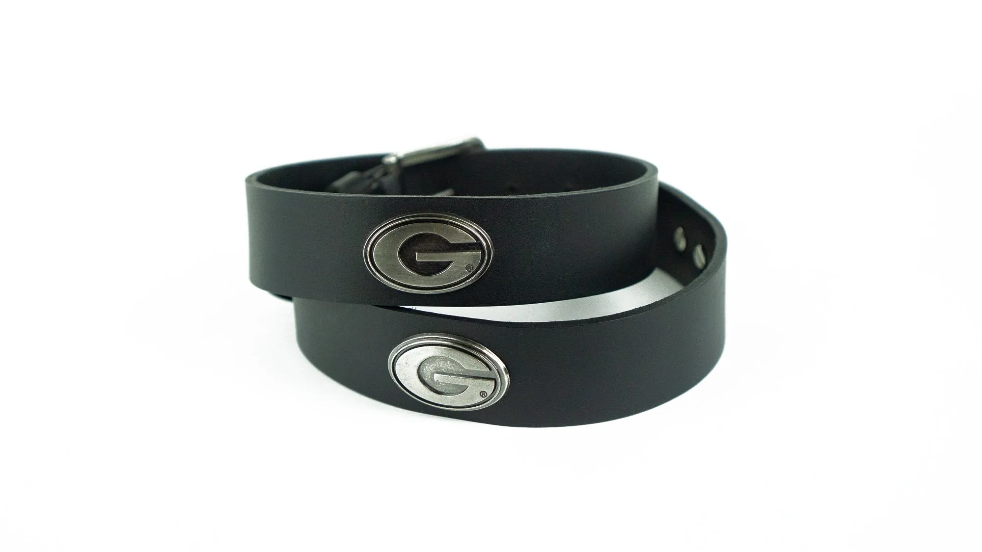 Zep-Pro Georgia Concho Leather Belt - Black