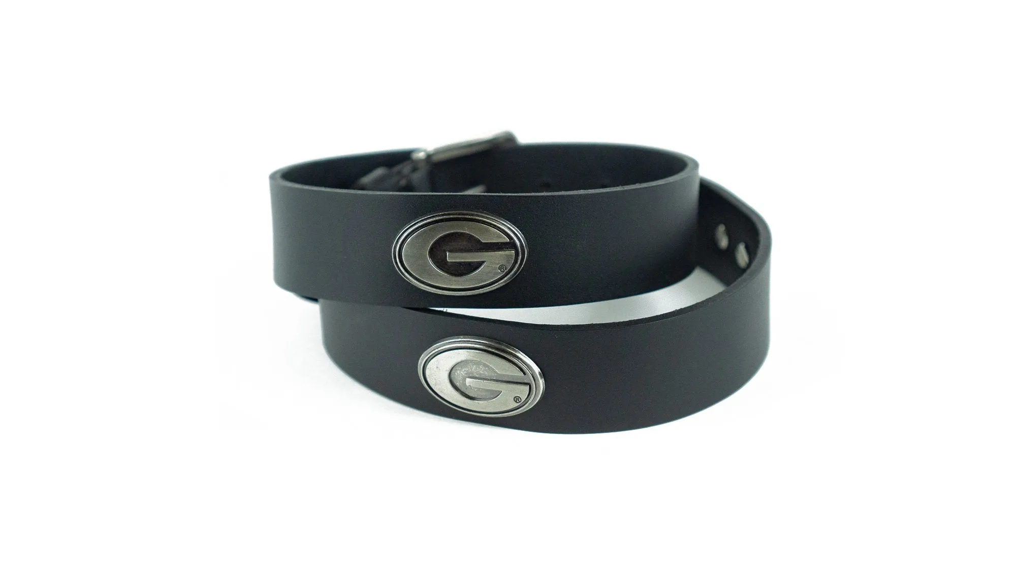 Zep-Pro Georgia Concho Leather Belt - Black
