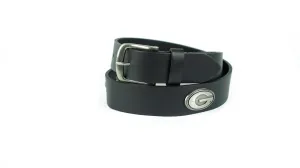 Zep-Pro Georgia Concho Leather Belt - Black