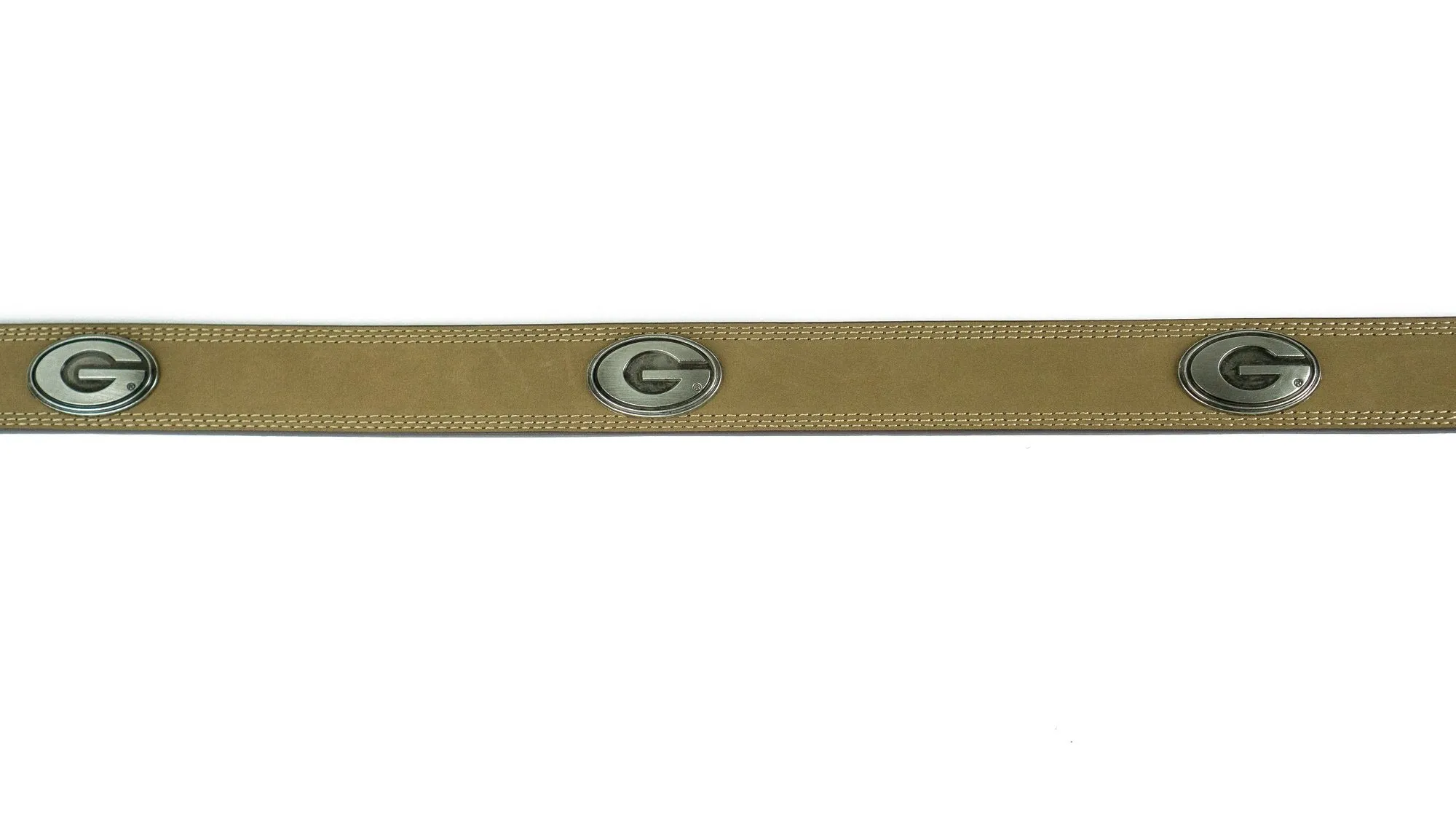 Zep-Pro Georgia Leather Concho Belt - Crazy Horse