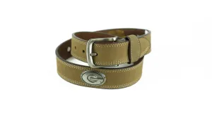 Zep-Pro Georgia Leather Concho Belt - Crazy Horse