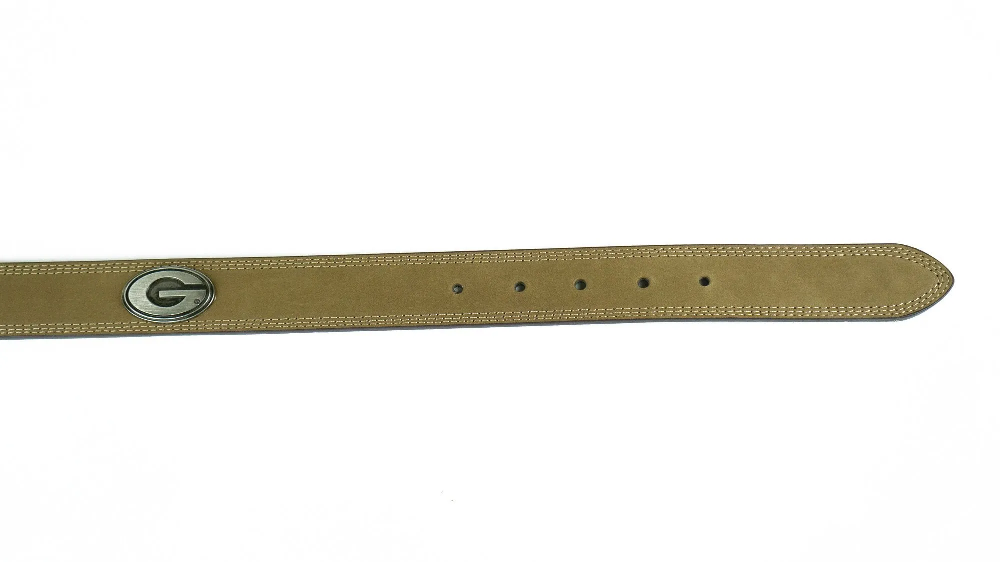 Zep-Pro Georgia Leather Concho Belt - Crazy Horse